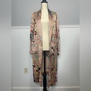Wilfred silk robe